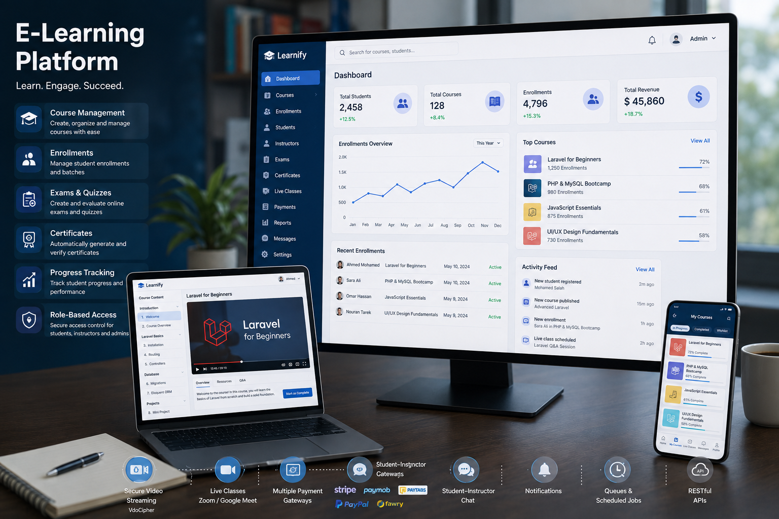 Edvora LMS